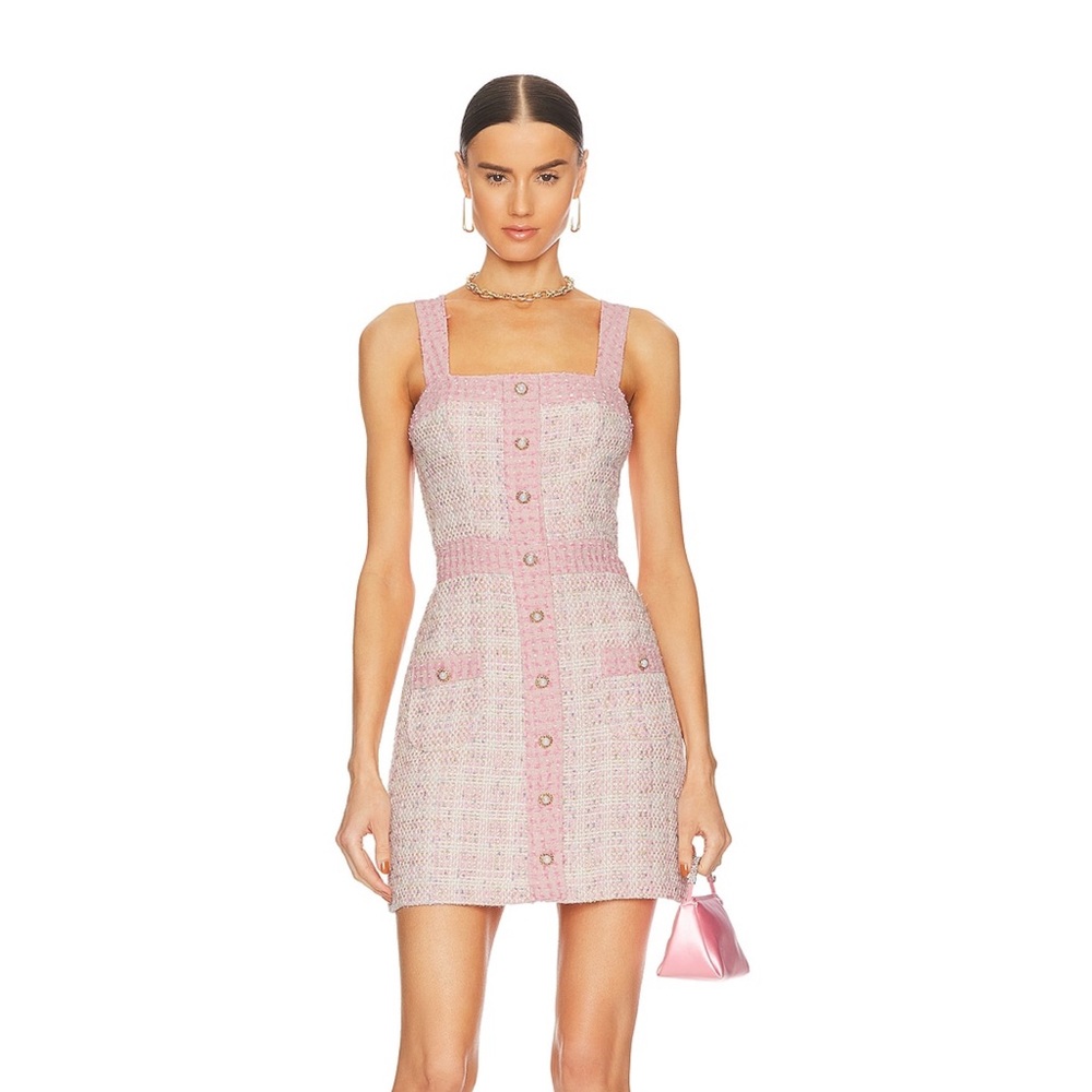 Amanda Uprichard Archie Dress in Pennington Tweed